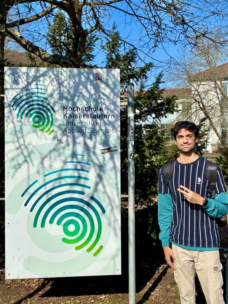 Aarit Modi at Hochschule Kaiserslautern